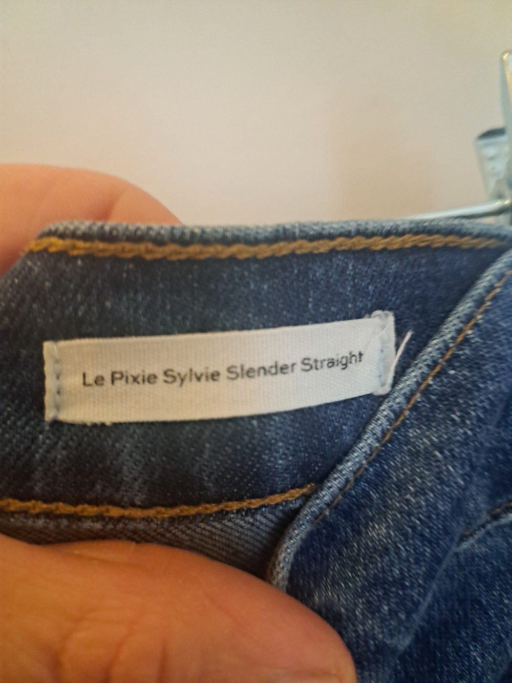 Frame Le PIXIE SYLVIE SLENDER STRAIGHT JEANS - Picture 6 of 6